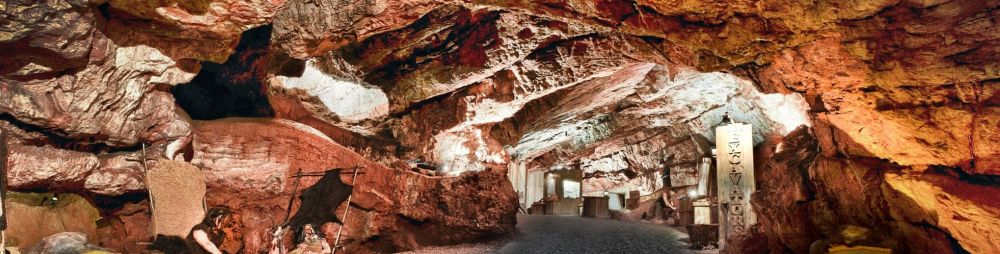 Exhibition Chamber at Kents Cavern, Devon