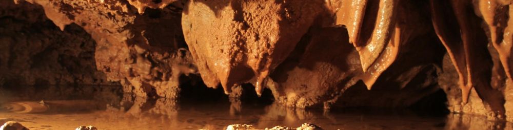 Water in a cave | Kents Cavern, Devon