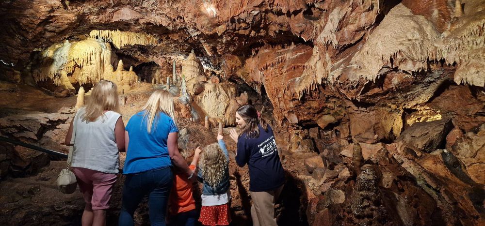 Guided tour in a cave | Kents Cavern, Torquay