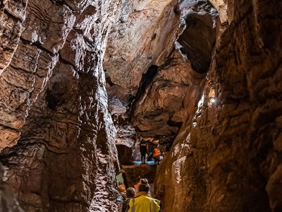 Group visit at Kents Cavern | Devon