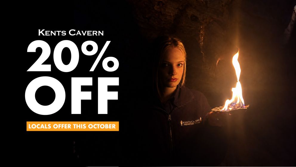 October Locals Offer | Kents Cavern