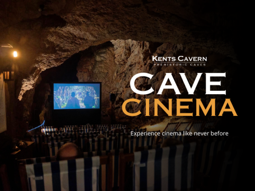 cave cinema at kents cavern