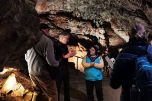 Susan Calman at Kents Cavern, Torquay