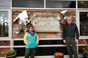 Susan Calman at Kents Cavern, Torquay