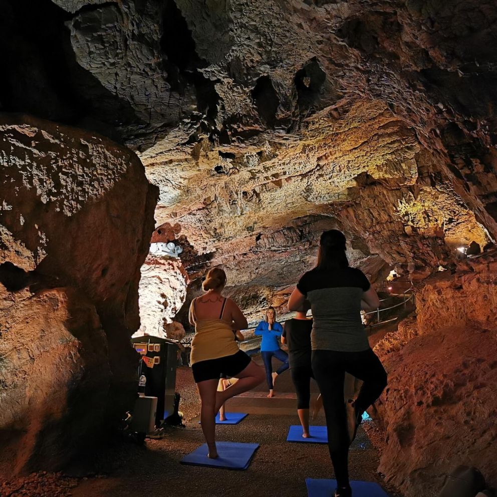 yoga in the caves